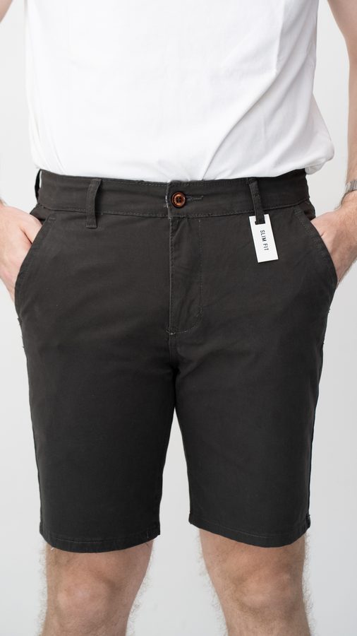 Short slim fit negro